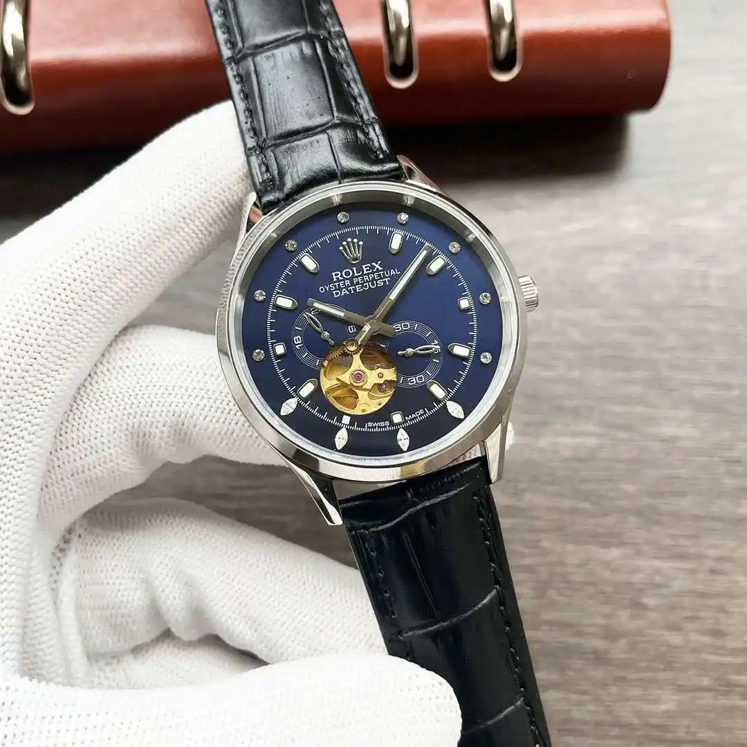 General Watches Watch Rolex men's watch with original fully automatic mechanical movement, top-grade 316 stainless steel case and strap, mineral super mirror, diameter 40mm KK04850 1 view 7