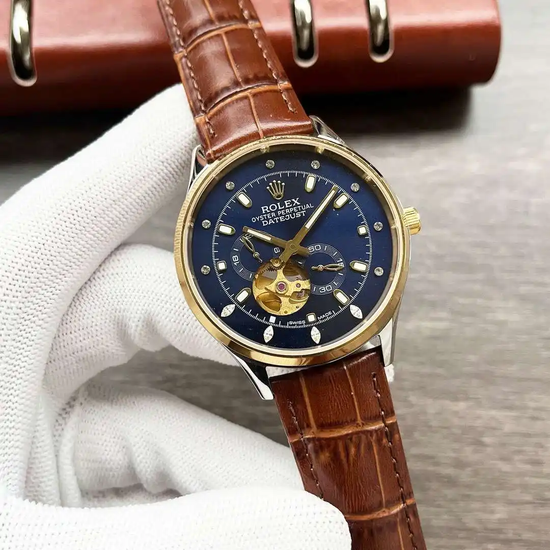 General Watches Watch Rolex men's watch with original fully automatic mechanical movement, top-grade 316 stainless steel case and strap, mineral super mirror, diameter 40mm KK04850 1 view 8