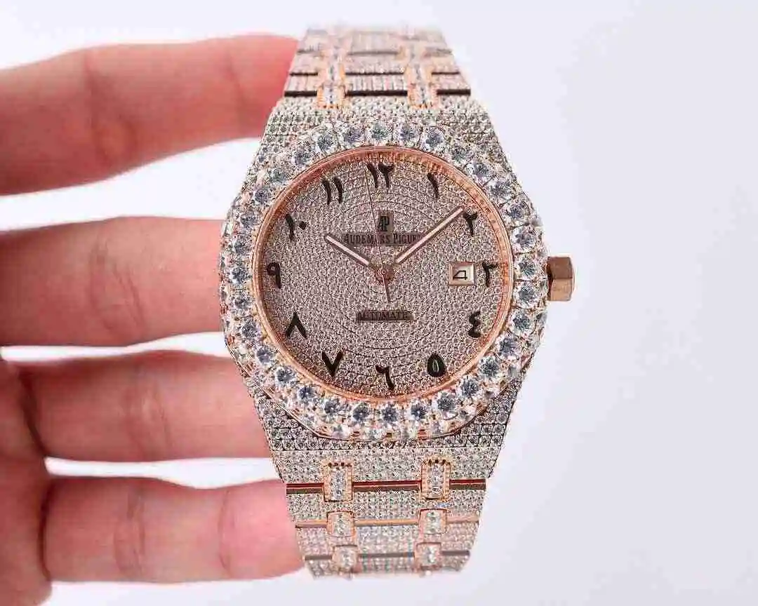 General Watches Audemars Piguet Aibi Watch Men's Watch Paired with Original Fully Automatic Mechanical Movement, Top Grade 316 Precision Steel Case with Mineral Super Strong Mirror Diameter 42mm kk view 7