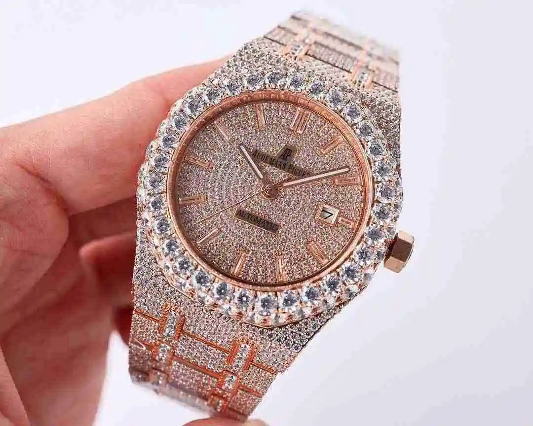 General Watches Audemars Piguet Aibi Watch Men's Watch Paired with Original Fully Automatic Mechanical Movement, Top Grade 316 Precision Steel Case with Mineral Super Strong Mirror Diameter 42mm kk view 8