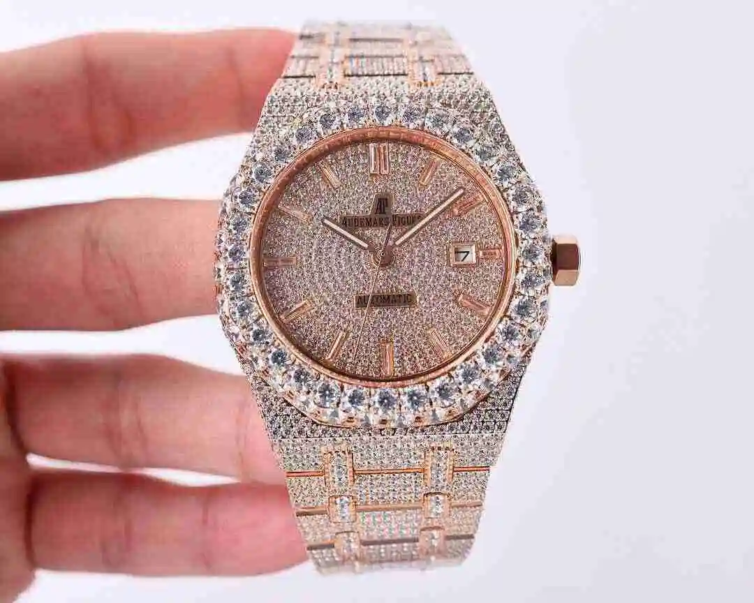General Watches Audemars Piguet Aibi Watch Men's Watch Paired with Original Fully Automatic Mechanical Movement, Top Grade 316 Precision Steel Case with Mineral Super Strong Mirror Diameter 42mm kk view 9