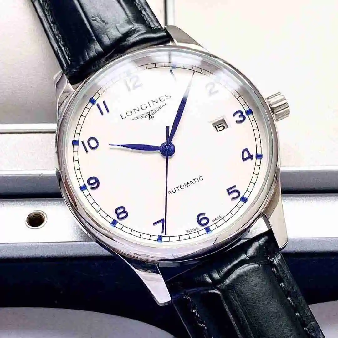 General Watches Longines Watch Men's Watch Paired with Original Fully Automatic Mechanical Movement Top Grade 316 Precision Steel Case with Mineral Super Strong Mirror Diameter 40mm KK04250 6 view 3