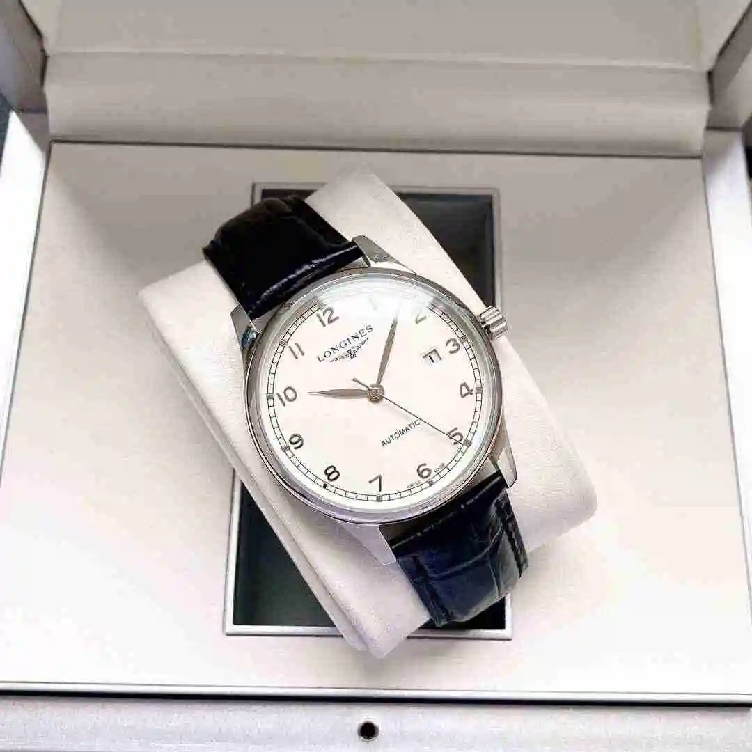 General Watches Longines Watch Men's Watch Paired with Original Fully Automatic Mechanical Movement Top Grade 316 Precision Steel Case with Mineral Super Strong Mirror Diameter 40mm KK04250 6 view 5