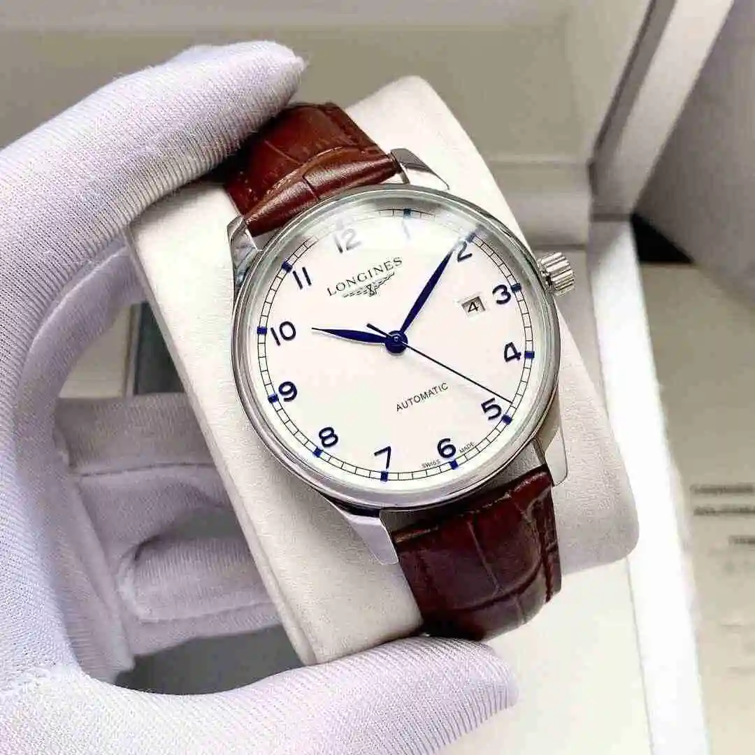 General Watches Longines Watch Men's Watch Paired with Original Fully Automatic Mechanical Movement Top Grade 316 Precision Steel Case with Mineral Super Strong Mirror Diameter 40mm KK04250 6 view 7