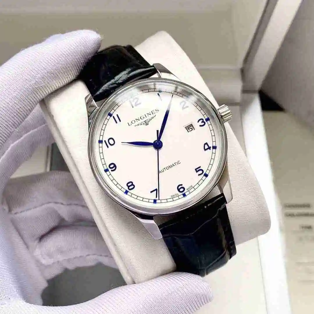 General Watches Longines Watch Men's Watch Paired with Original Fully Automatic Mechanical Movement Top Grade 316 Precision Steel Case with Mineral Super Strong Mirror Diameter 40mm KK04250 6 view 8