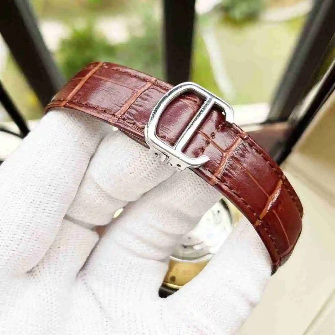 General Watches Cartier Watch Men's Watch Paired with Original Fully Automatic Mechanical Movement Top Grade 316 Precision Steel Case with Mineral Super Strong Mirror Diameter 44mm KK05600 view 2