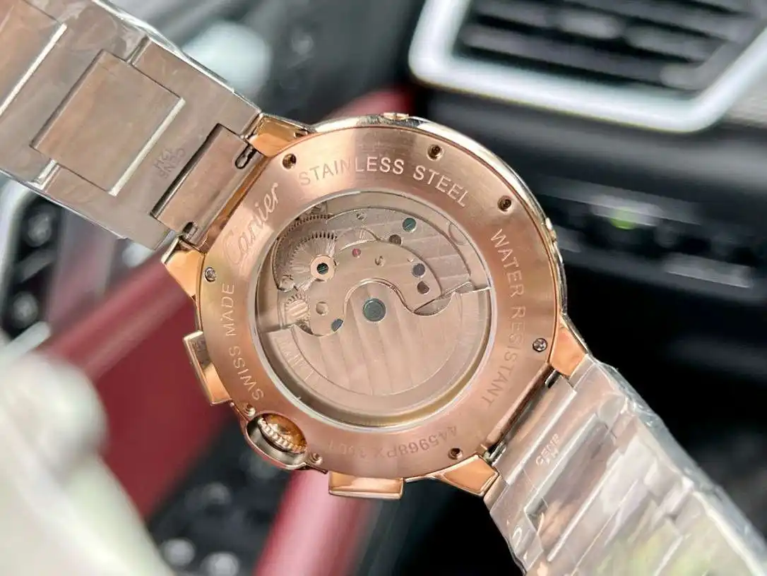 General Watches Watch, men's watch with original fully automatic mechanical movement, top-grade 316 stainless steel case and strap, mineral super mirror, diameter 46cm KK05350 view 3