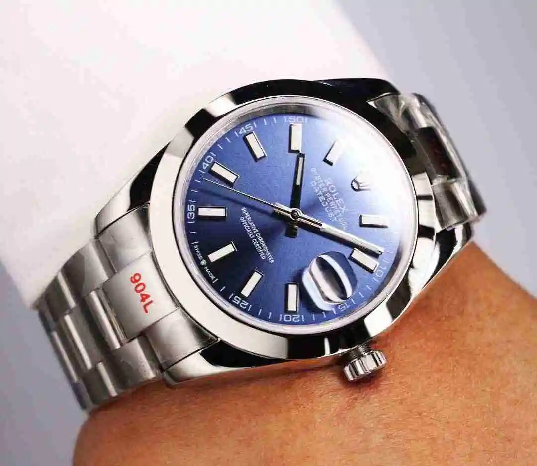 General Watches Rolex Watch Men's Watch Paired with Original Fully Automatic Mechanical Movement Top Grade 316 Precision Steel Case with Mineral Super Strong Mirror Diameter 41mm KK06500 3 view 5