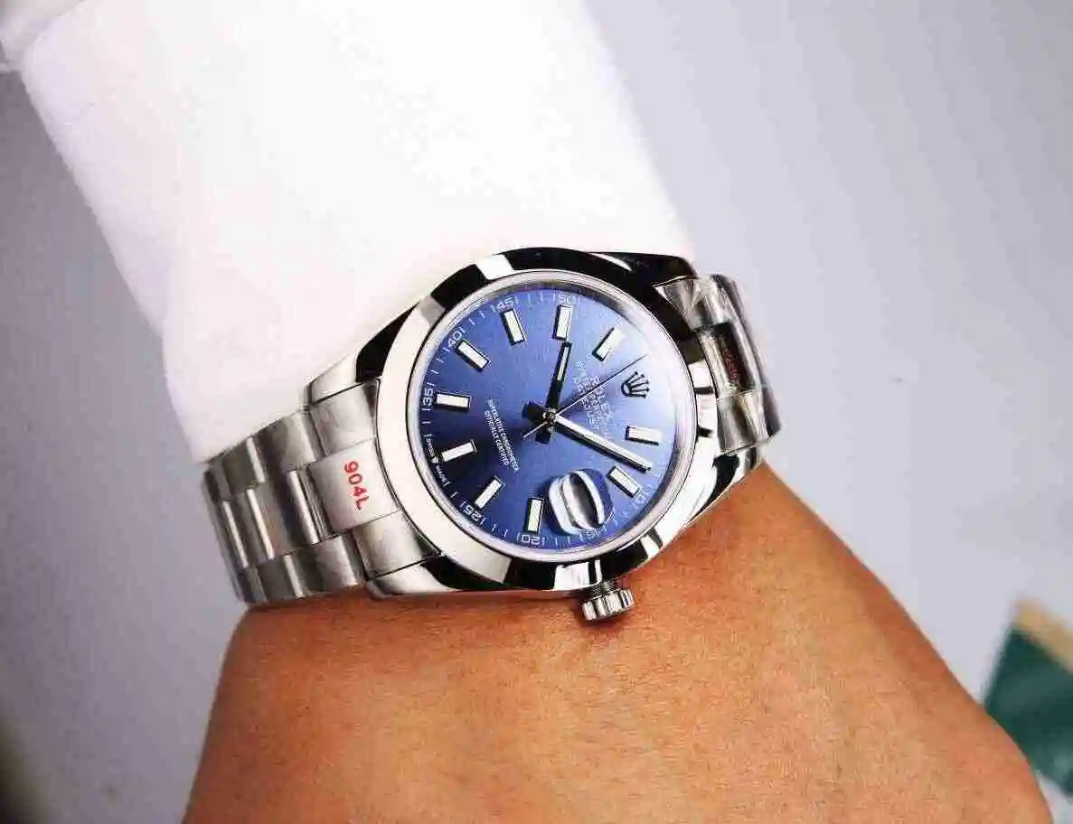 General Watches Rolex Watch Men's Watch Paired with Original Fully Automatic Mechanical Movement Top Grade 316 Precision Steel Case with Mineral Super Strong Mirror Diameter 41mm KK06500 3 view 6