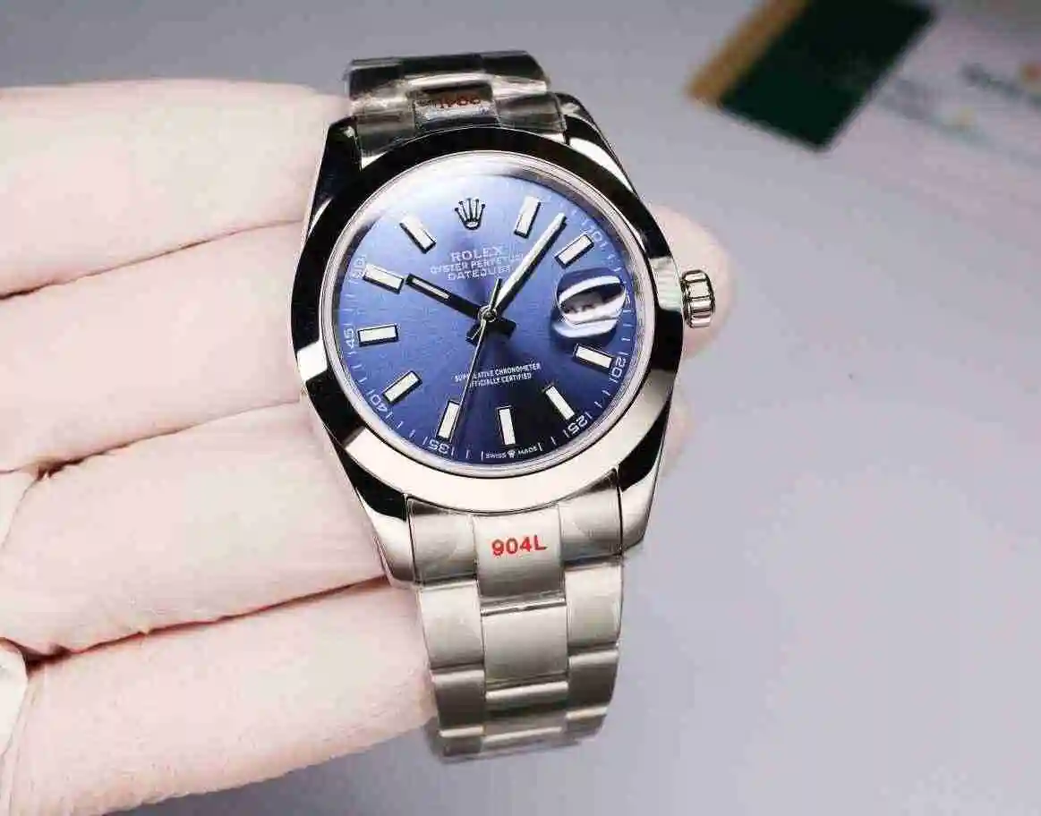 General Watches Rolex Watch Men's Watch Paired with Original Fully Automatic Mechanical Movement Top Grade 316 Precision Steel Case with Mineral Super Strong Mirror Diameter 41mm KK06500 3 view 9