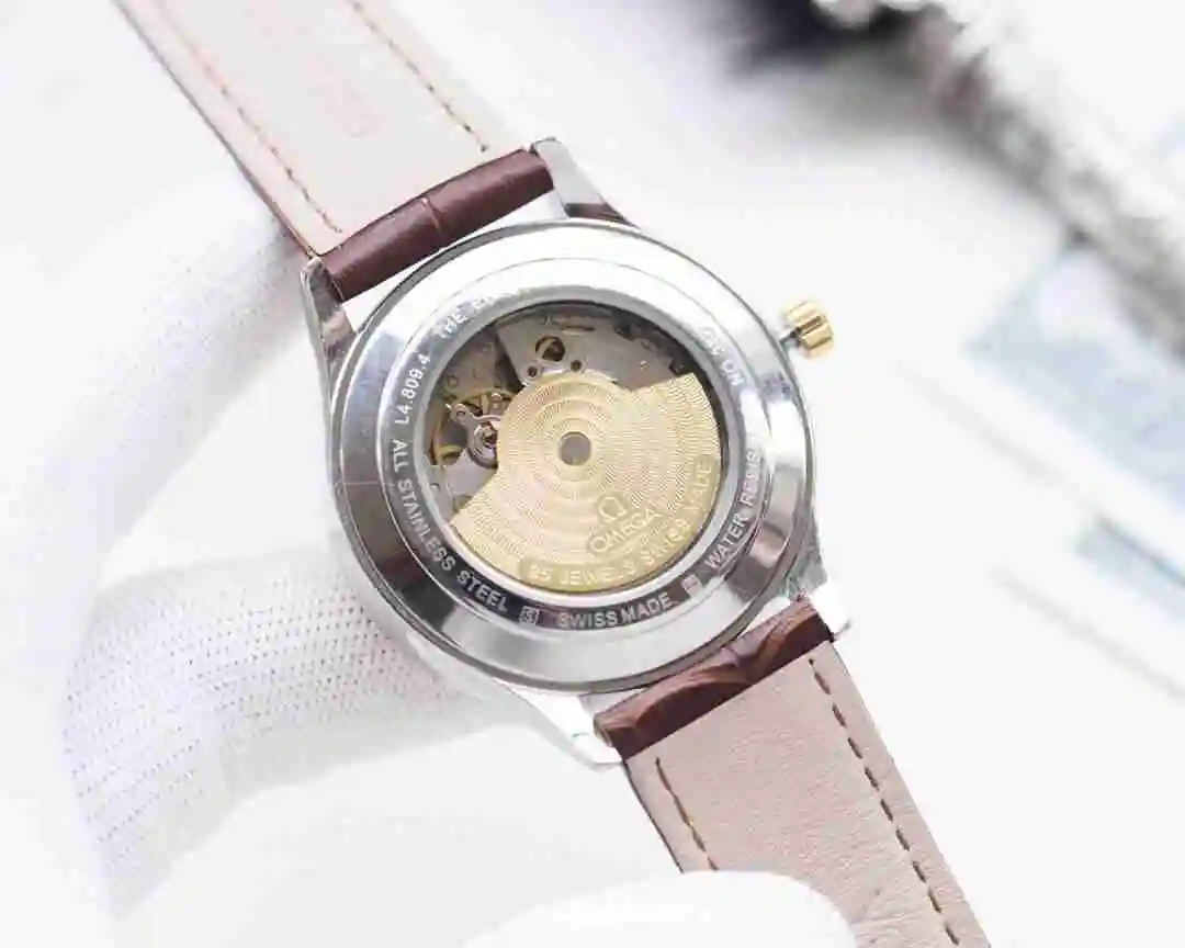 General Watches Omega Watch Men's Watch Paired with Original Fully Automatic Mechanical Movement Top Grade 316 Precision Steel Case with Mineral Super Strong Mirror Diameter 42mm KK03550 view 3
