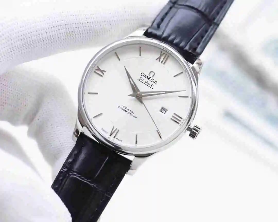General Watches Omega Watch Men's Watch Paired with Original Fully Automatic Mechanical Movement Top Grade 316 Precision Steel Case with Mineral Super Strong Mirror Diameter 42mm KK03550 view 6