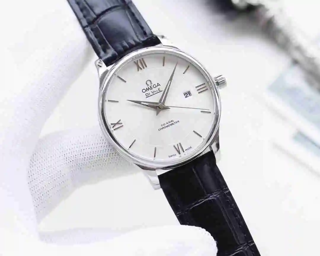 General Watches Omega Watch Men's Watch Paired with Original Fully Automatic Mechanical Movement Top Grade 316 Precision Steel Case with Mineral Super Strong Mirror Diameter 42mm KK03550 view 9