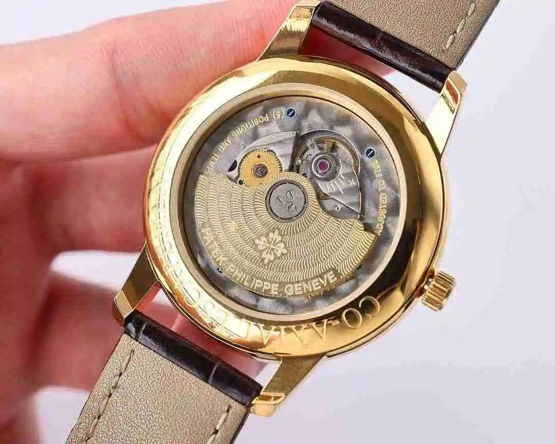 General Watches Patek Philippe Watch Men's Watch Paired with Original Fully Automatic Mechanical Movement Top Grade 316 Precision Steel Case Case with Mineral Super Strong Mirror Diameter 42mm kk09800 3 view 4