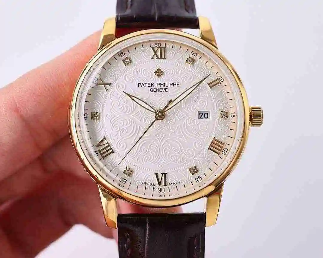 General Watches Patek Philippe Watch Men's Watch Paired with Original Fully Automatic Mechanical Movement Top Grade 316 Precision Steel Case Case with Mineral Super Strong Mirror Diameter 42mm kk09800 3 view 5