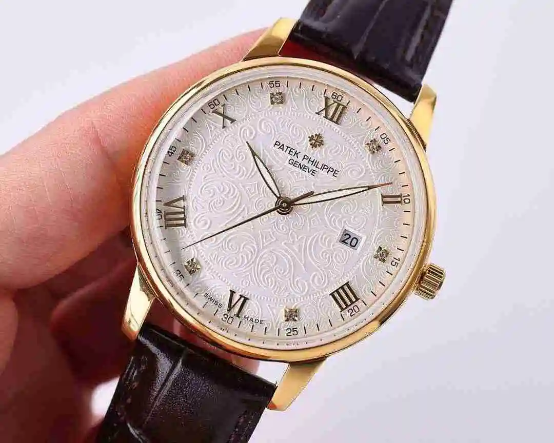 General Watches Patek Philippe Watch Men's Watch Paired with Original Fully Automatic Mechanical Movement Top Grade 316 Precision Steel Case Case with Mineral Super Strong Mirror Diameter 42mm kk09800 3 view 7