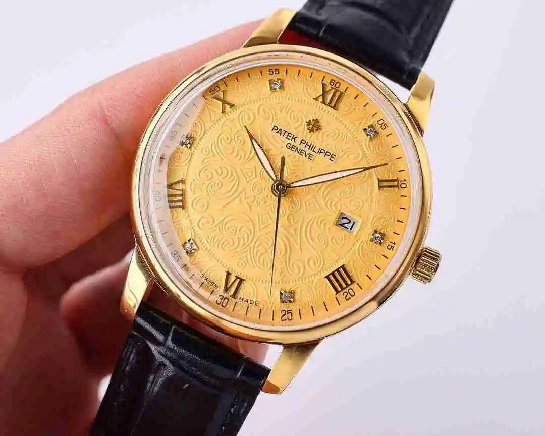 General Watches Patek Philippe Watch Men's Watch Paired with Original Fully Automatic Mechanical Movement Top Grade 316 Precision Steel Case Case with Mineral Super Strong Mirror Diameter 42mm kk09800 3 view 8