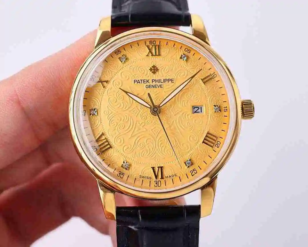 General Watches Patek Philippe Watch Men's Watch Paired with Original Fully Automatic Mechanical Movement Top Grade 316 Precision Steel Case Case with Mineral Super Strong Mirror Diameter 42mm kk09800 3 view 9