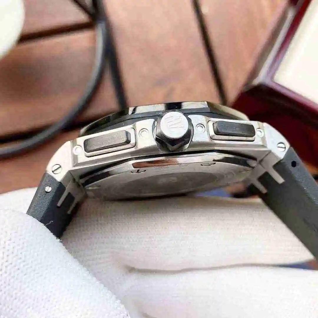 General Watches Audemars Piguet Aibi Watch Men's Watch Paired with Original Fully Automatic Mechanical Movement, Top Grade 316 Precision Steel Case with Mineral Super Strong Mirror Diameter 44mm KK06300 view 4