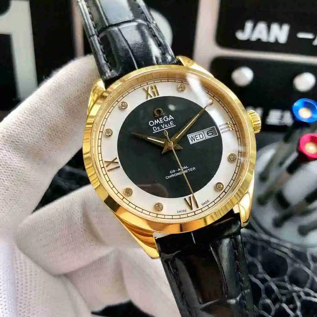 General Watches Omega Watch Men's Watch Paired with Original Fully Automatic Mechanical Movement Top Grade 316 Precision Steel Case with Mineral Super Strong Mirror Diameter 42mm KK04950 view 7