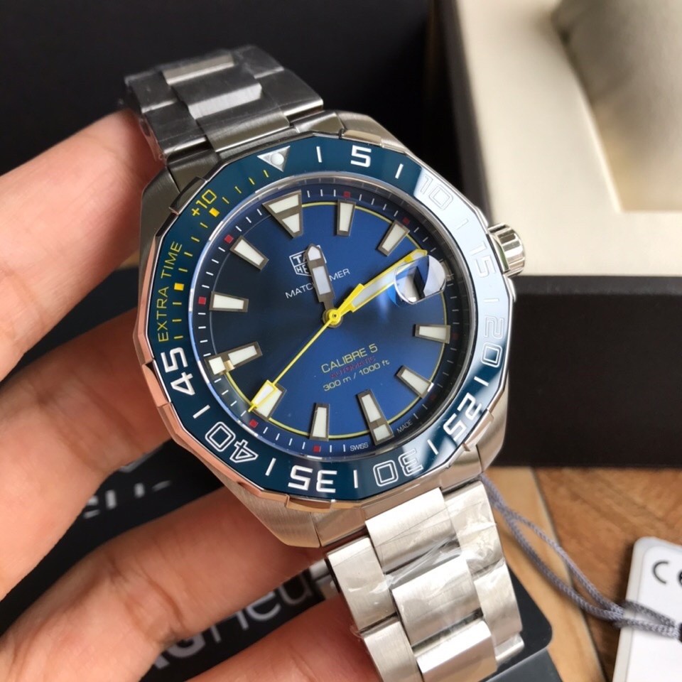 TAG Heuer Aquaracer Stainless Steel Automatic 43mm Watch view 1