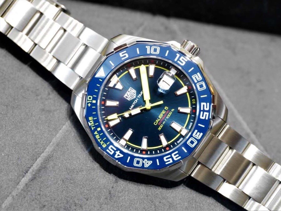TAG Heuer Aquaracer Stainless Steel Automatic 43mm Watch view 3
