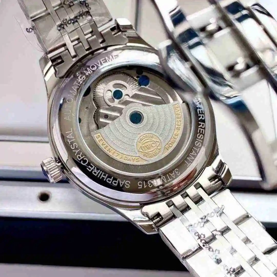 General Watches IWC Wanguo Watch Men's Watch Paired with Original Fully Automatic Mechanical Movement Top Grade 316 Precision Steel Case with Mineral Super Strong Mirror Diameter 42mm KK05650 view 2