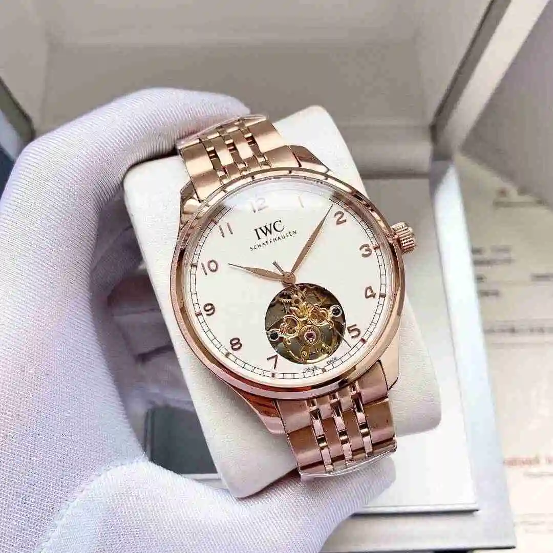 General Watches IWC Wanguo Watch Men's Watch Paired with Original Fully Automatic Mechanical Movement Top Grade 316 Precision Steel Case with Mineral Super Strong Mirror Diameter 42mm KK05650 view 7