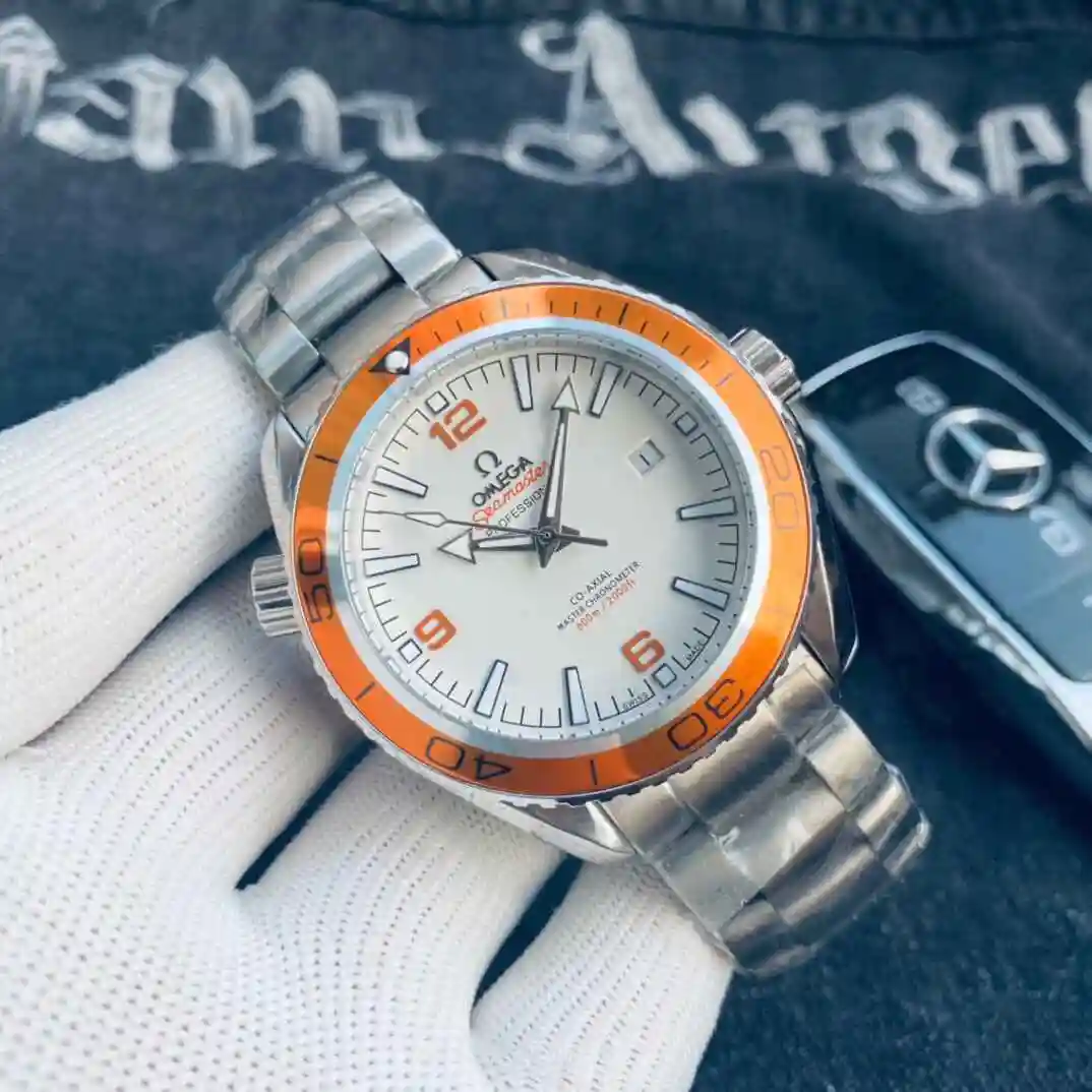 General Watches Omega Watch Men's Watch Paired with Original Fully Automatic Mechanical Movement Top Grade 316 Precision Steel Case with Mineral Super Strong Mirror Diameter 42mm KK02600 view 5