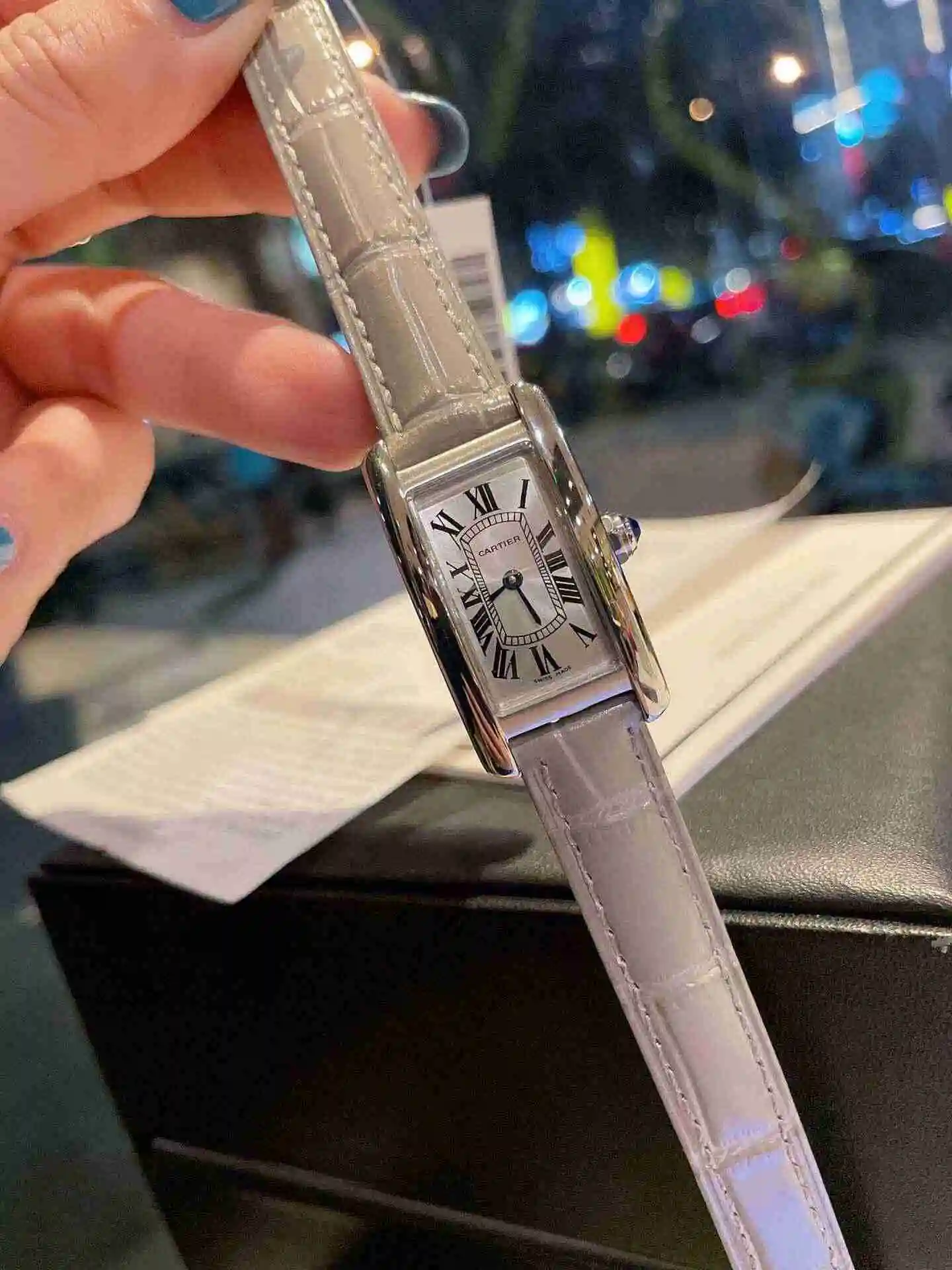 General Watches Cartier Watch Women's Watch Paired with Original Fully Automatic Mechanical Movement Top Grade 316 Precision Steel Case with Mineral Super Strong Mirror Diameter 34x19mm KK03450 1 view 3
