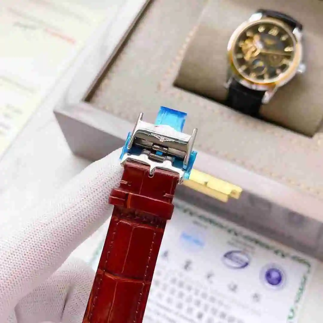 General Watches Longines Watch Men's Watch Paired with Original Fully Automatic Mechanical Movement Top Grade 316 Precision Steel Case with Mineral Super Strong Mirror Diameter 42mm KK03850 2 view 3