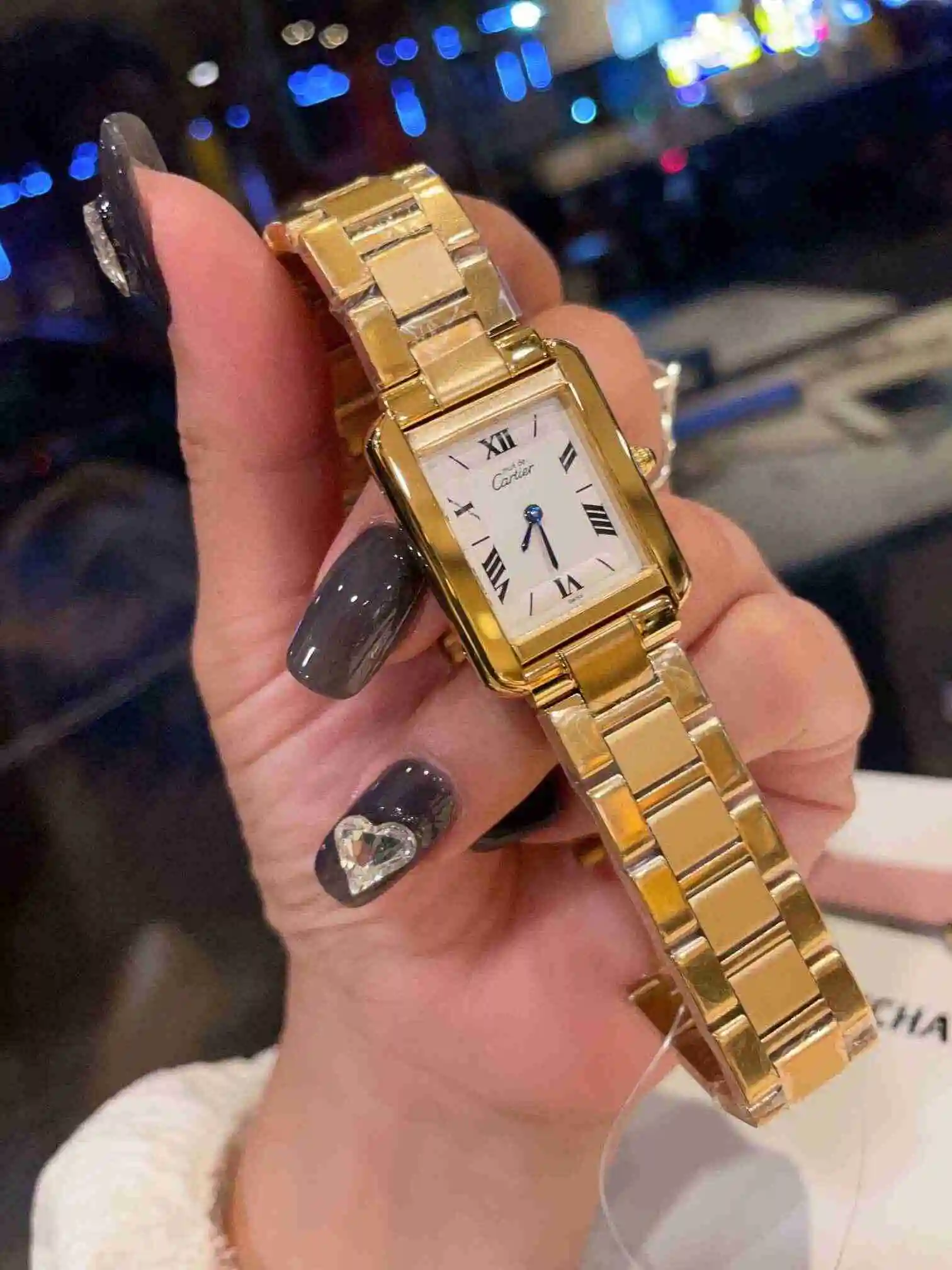 General Watches Cartier Watch Couple Watch Paired with Original Fully Automatic Mechanical Movement Top grade 316 Precision Steel Case with Mineral Super Strong Mirror Diameter 27MMX34MMK03450 1 view 3