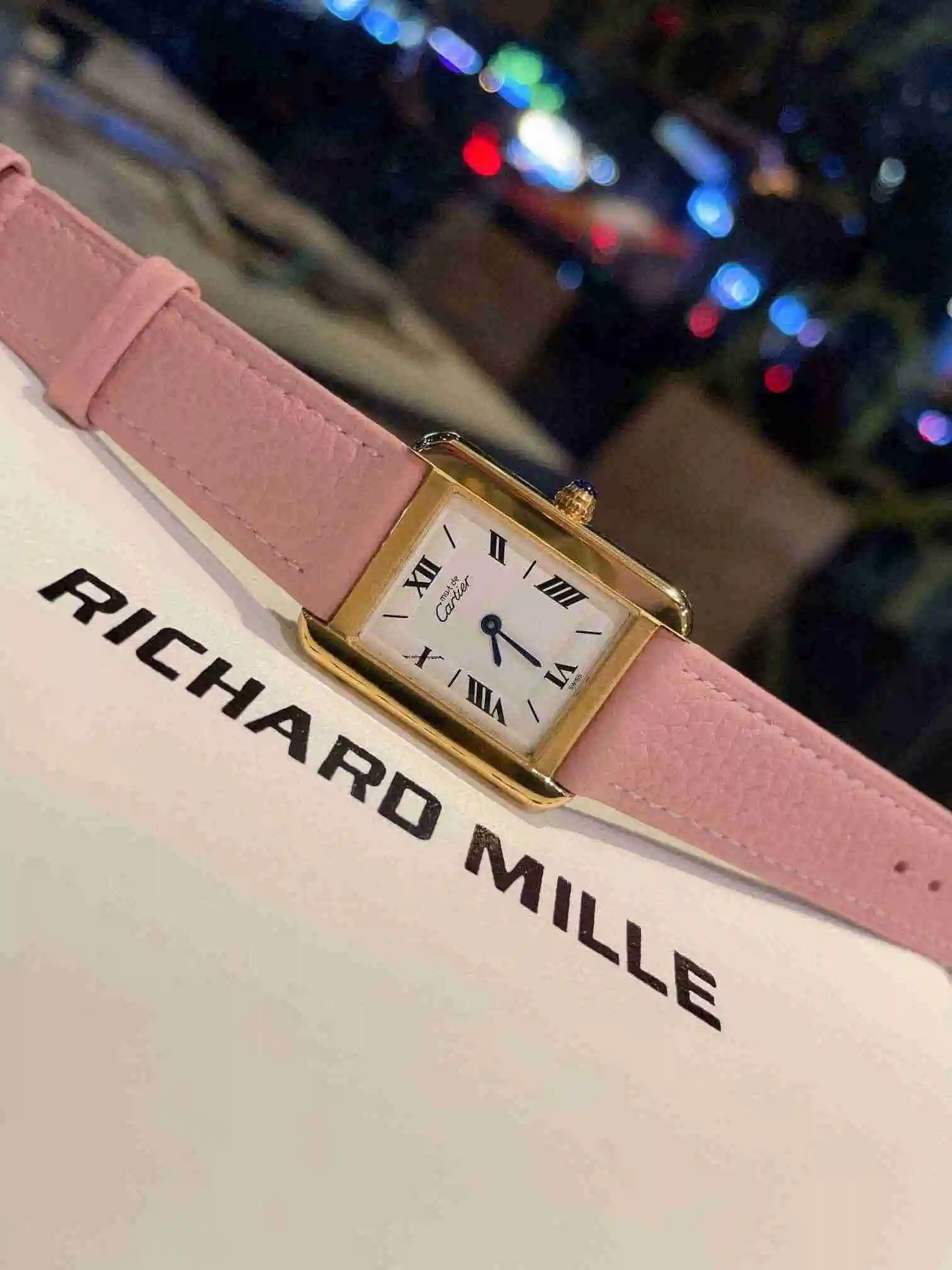 General Watches Cartier Watch Couple Watch Paired with Original Fully Automatic Mechanical Movement Top grade 316 Precision Steel Case with Mineral Super Strong Mirror Diameter 27MMX34MMK03450 1 view 6