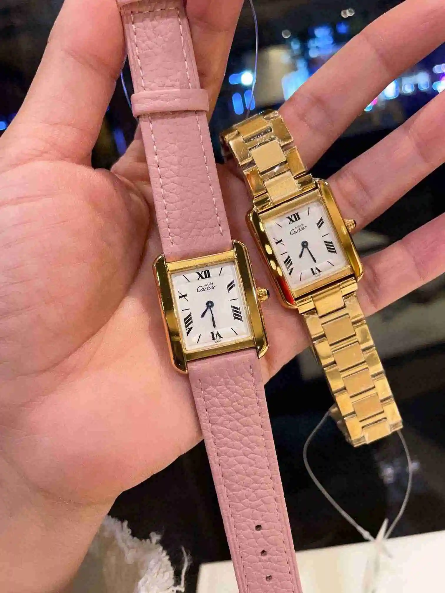 General Watches Cartier Watch Couple Watch Paired with Original Fully Automatic Mechanical Movement Top grade 316 Precision Steel Case with Mineral Super Strong Mirror Diameter 27MMX34MMK03450 1 view 7