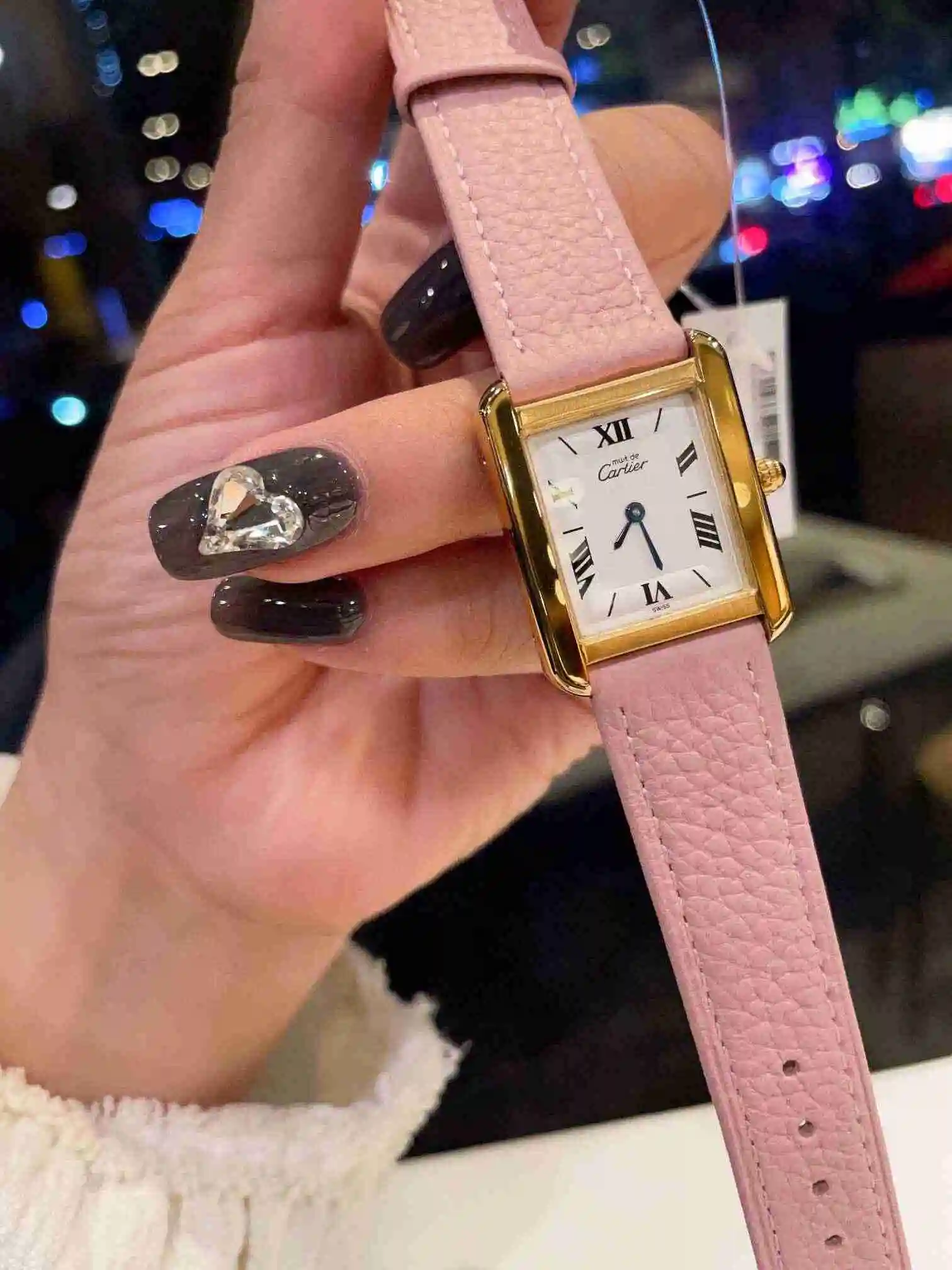 General Watches Cartier Watch Couple Watch Paired with Original Fully Automatic Mechanical Movement Top grade 316 Precision Steel Case with Mineral Super Strong Mirror Diameter 27MMX34MMK03450 1 view 9
