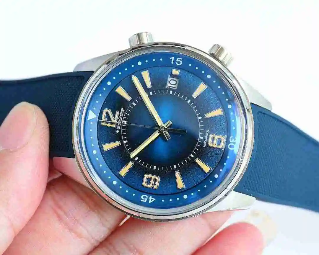 General Watches Jaeger-LeCoultre Jijia Watch Men's Watch Paired with Original Fully Automatic Mechanical Movement Top Grade 316 Precision Steel Case with Mineral Super Strong Mirror Diameter 42mm kk view 6