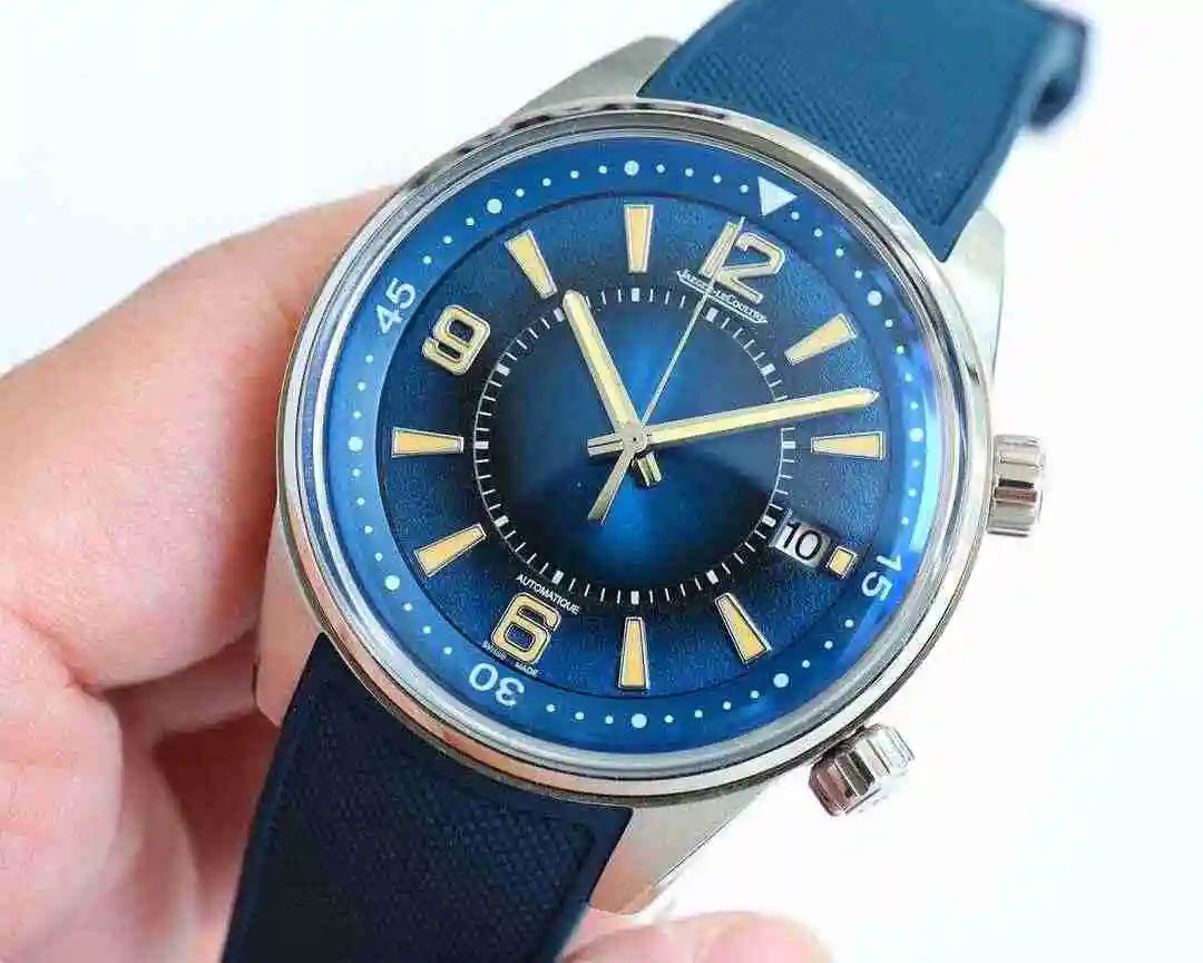 General Watches Jaeger-LeCoultre Jijia Watch Men's Watch Paired with Original Fully Automatic Mechanical Movement Top Grade 316 Precision Steel Case with Mineral Super Strong Mirror Diameter 42mm kk view 8