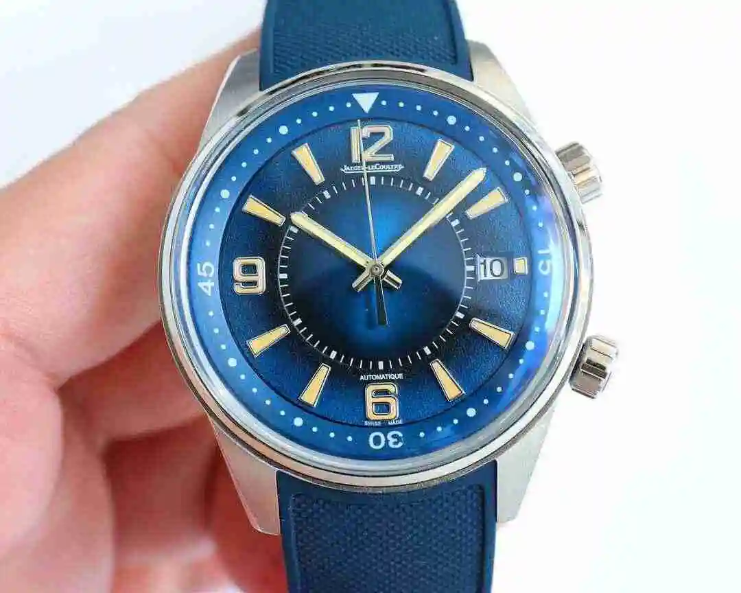 General Watches Jaeger-LeCoultre Jijia Watch Men's Watch Paired with Original Fully Automatic Mechanical Movement Top Grade 316 Precision Steel Case with Mineral Super Strong Mirror Diameter 42mm kk view 9