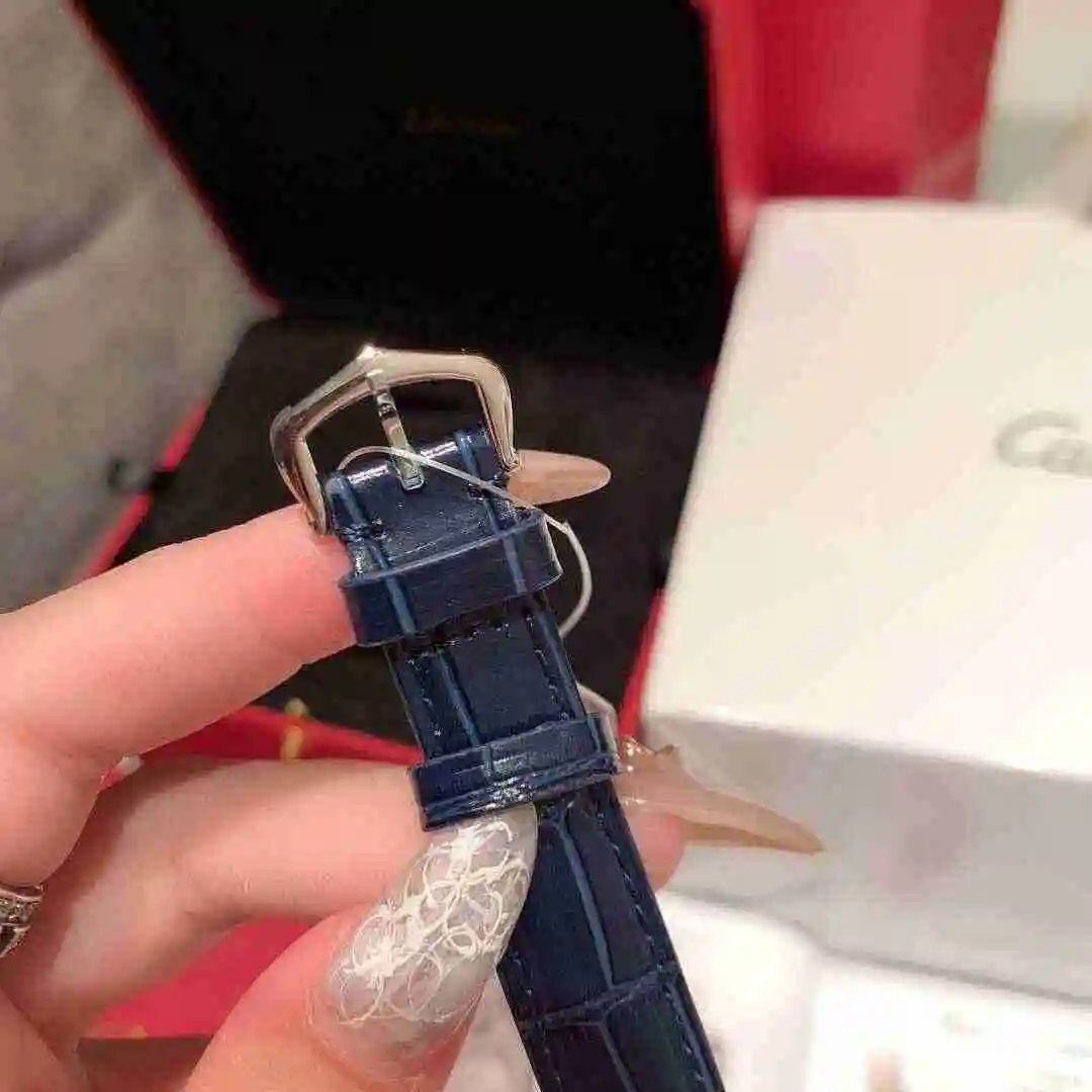 General Watches Cartier Watch Couple Watch Paired with Original Fully Automatic Mechanical Movement Top grade 316 Precision Steel Case with Mineral Super Strong Mirror Diameter 27MMX34MM KK02650 view 2
