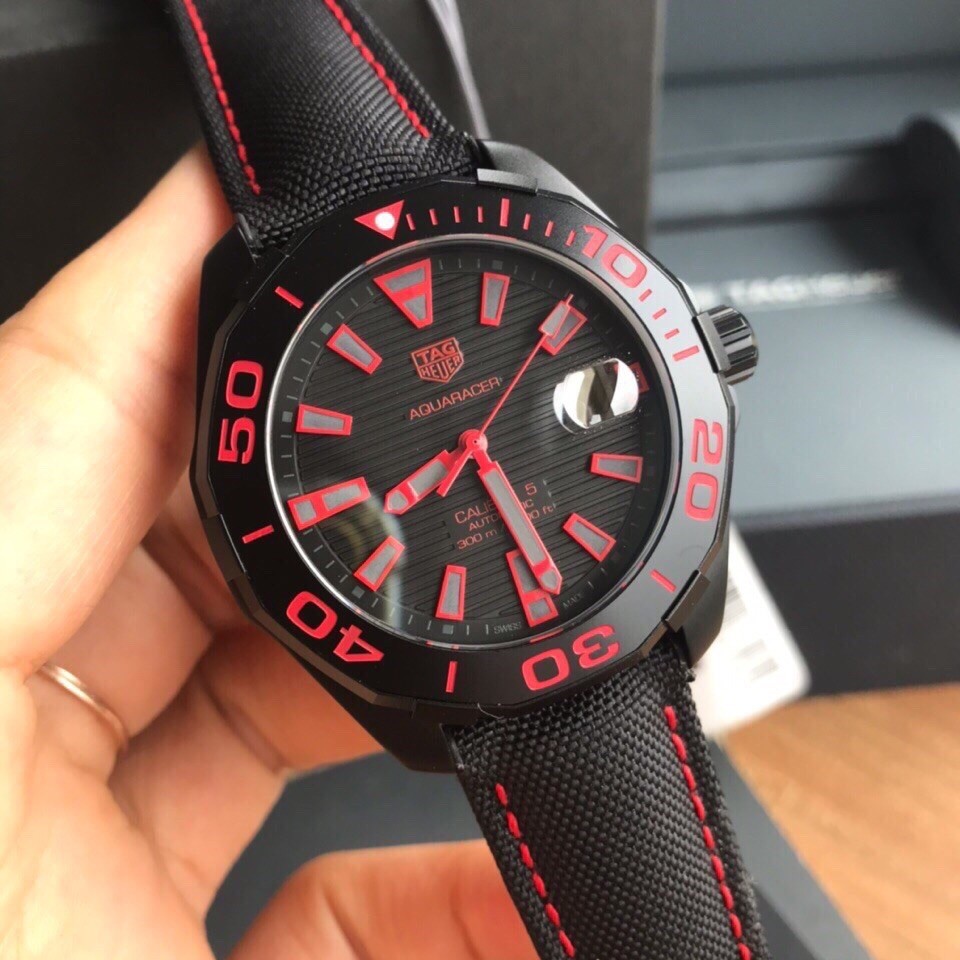 TAG Heuer Aquaracer Stainless Steel Automatic 43mm Watch view 1