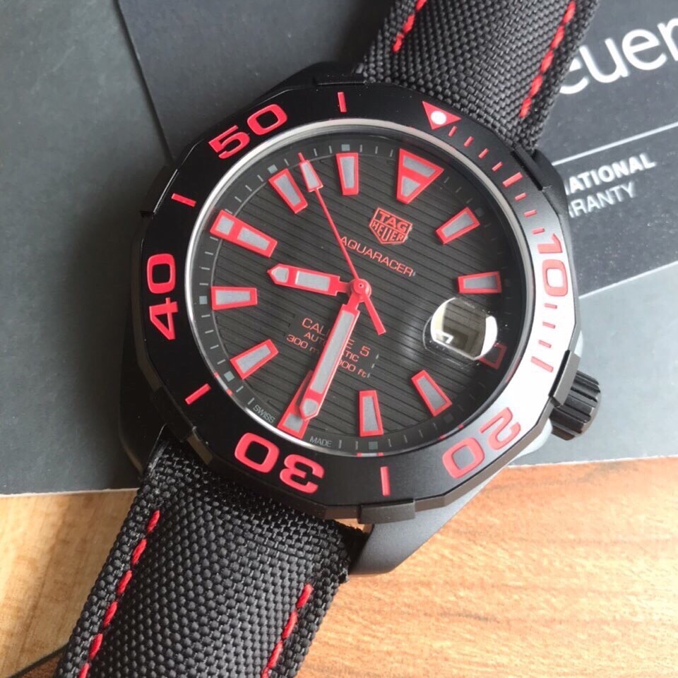 TAG Heuer Aquaracer Stainless Steel Automatic 43mm Watch view 3