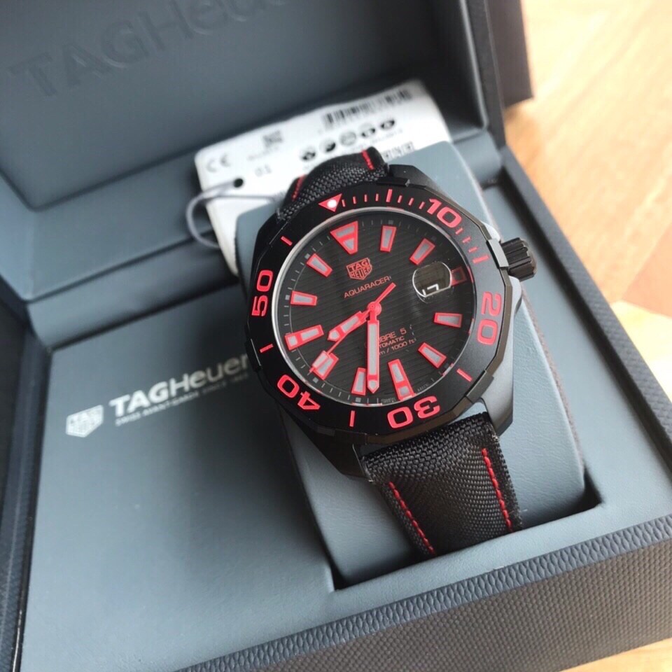 TAG Heuer Aquaracer Stainless Steel Automatic 43mm Watch view 6