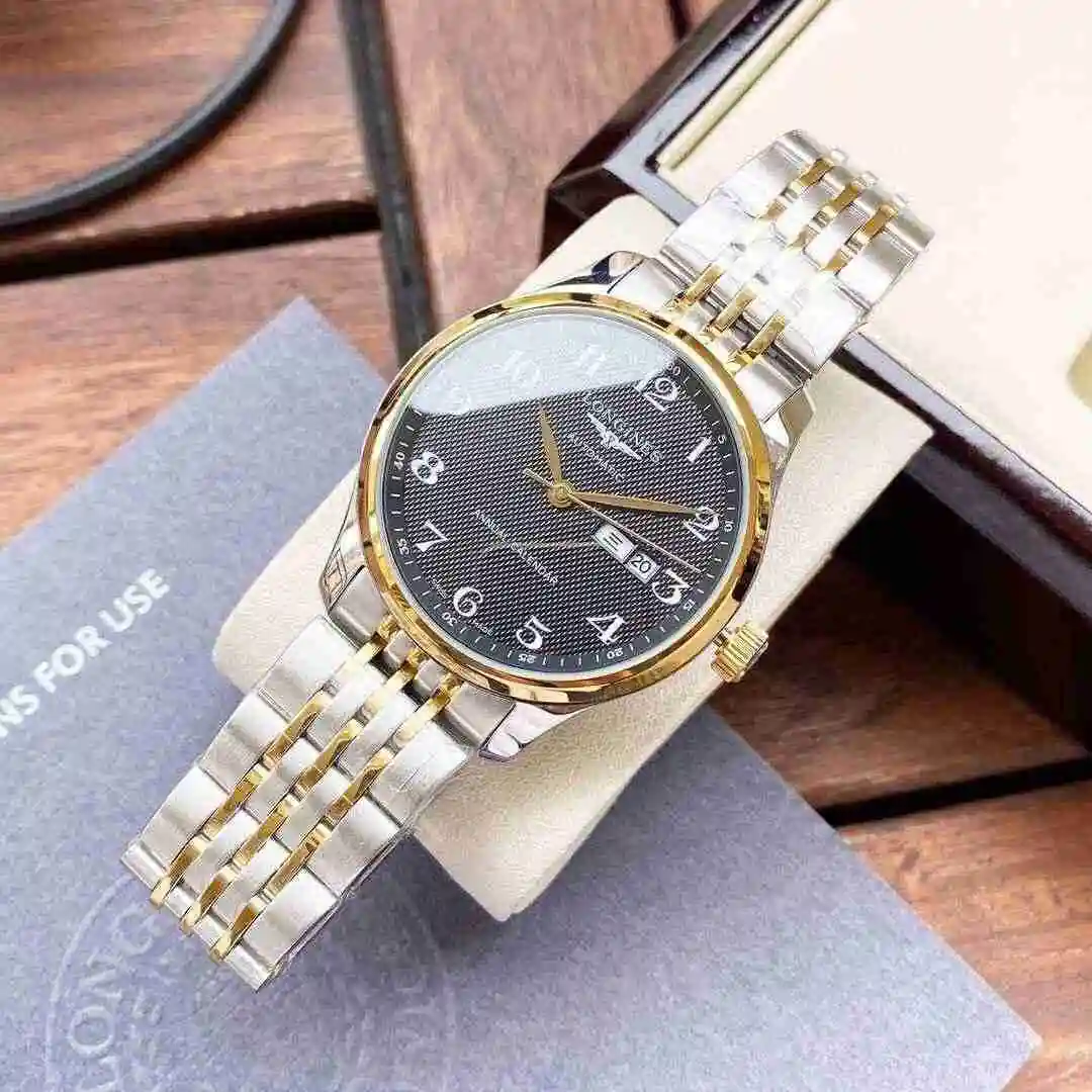 General Watches Longines Watch Men's Watch Paired with Original Fully Automatic Mechanical Movement Top Grade 316 Precision Steel Case with Mineral Super Strong Mirror Diameter 40mm KK04500 1 view 5