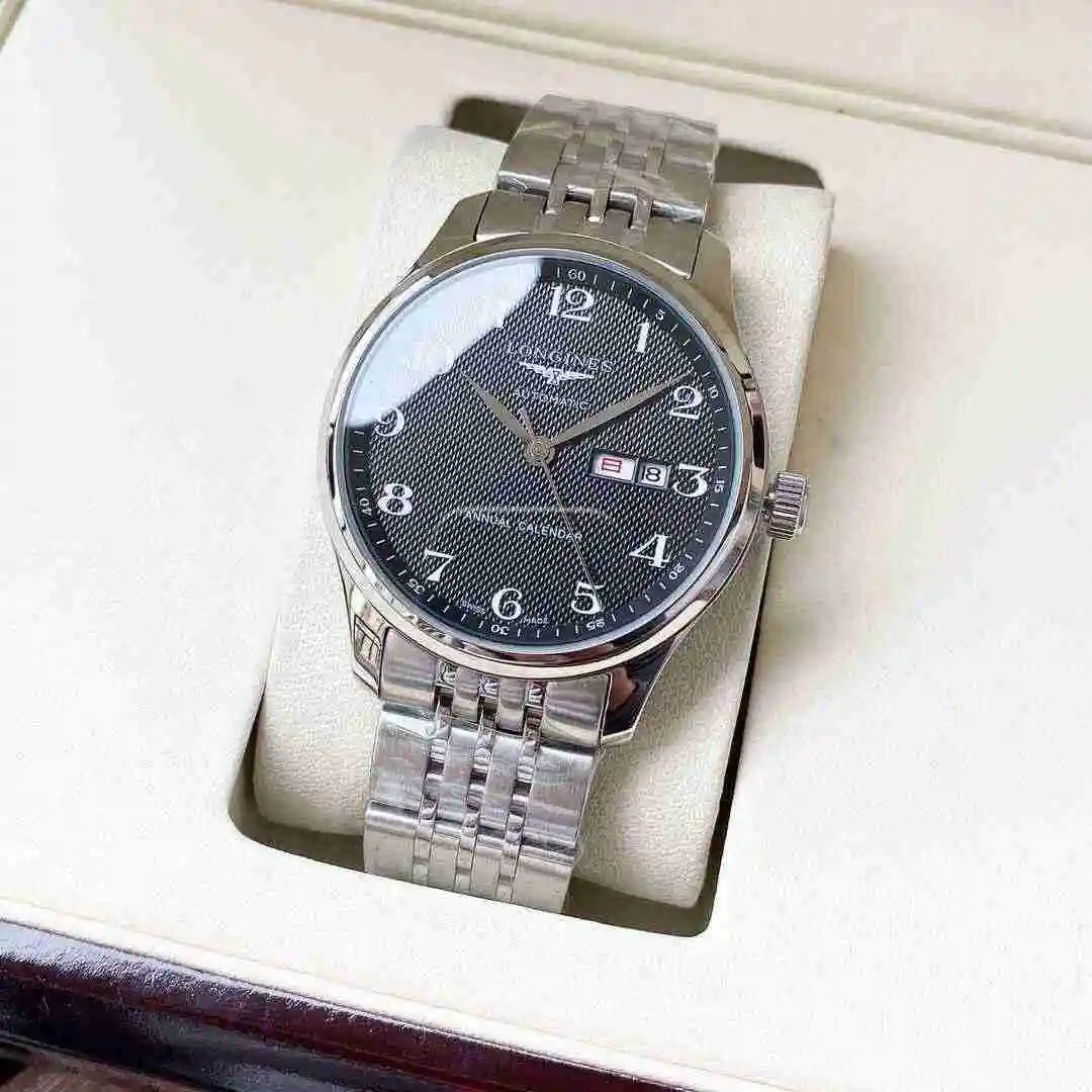 General Watches Longines Watch Men's Watch Paired with Original Fully Automatic Mechanical Movement Top Grade 316 Precision Steel Case with Mineral Super Strong Mirror Diameter 40mm KK04500 1 view 9