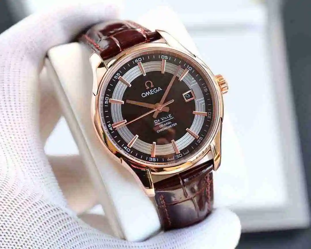 General Watches Omega Watch Men's Watch Paired with Original Fully Automatic Mechanical Movement Top Grade 316 Precision Steel Case Case with Mineral Super Strong Mirror Diameter 41mm KK05850 1 view 6