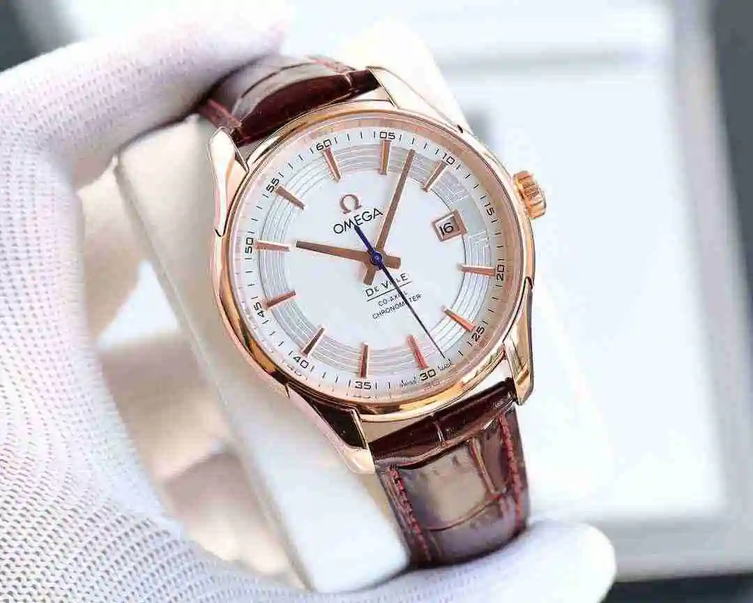 General Watches Omega Watch Men's Watch Paired with Original Fully Automatic Mechanical Movement Top Grade 316 Precision Steel Case Case with Mineral Super Strong Mirror Diameter 41mm KK05850 1 view 9