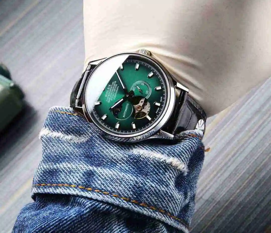 General Watches Rolex Watch Men's Watch Paired with Original Fully Automatic Mechanical Movement Top Grade 316 Precision Steel Case with Mineral Super Strong Mirror Diameter 40mm KK06800 view 5