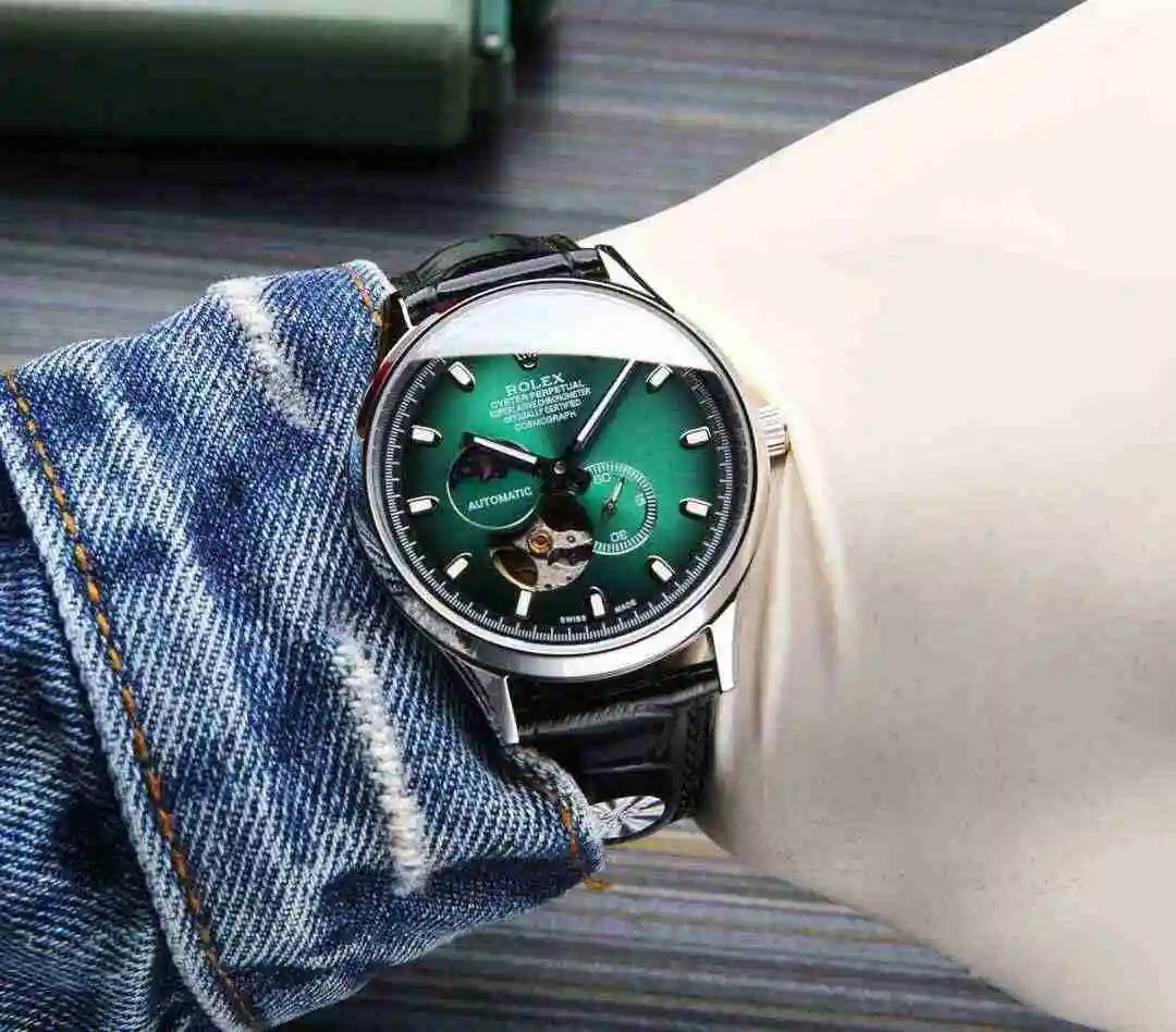 General Watches Rolex Watch Men's Watch Paired with Original Fully Automatic Mechanical Movement Top Grade 316 Precision Steel Case with Mineral Super Strong Mirror Diameter 40mm KK06800 view 6