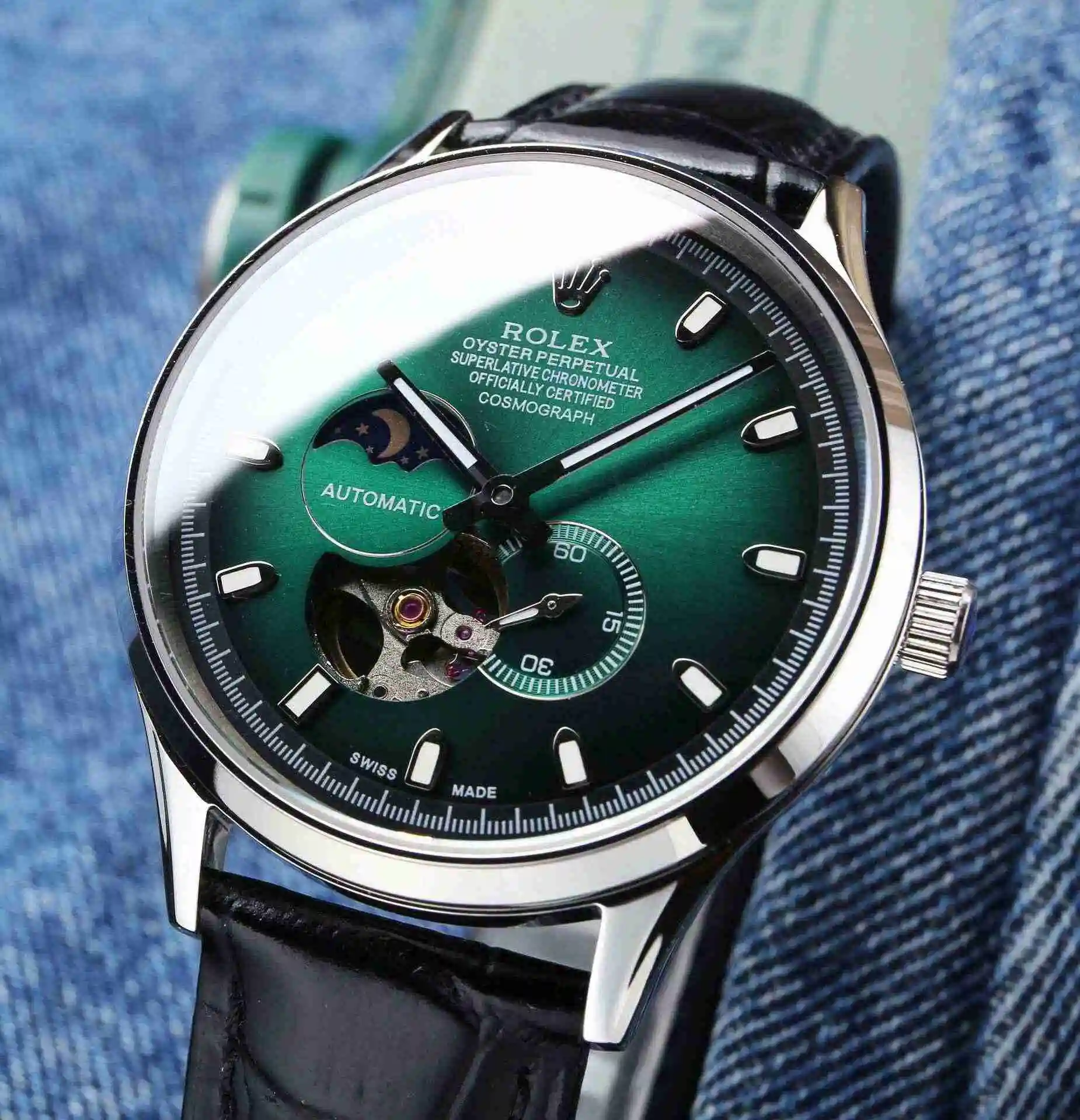 General Watches Rolex Watch Men's Watch Paired with Original Fully Automatic Mechanical Movement Top Grade 316 Precision Steel Case with Mineral Super Strong Mirror Diameter 40mm KK06800 view 7