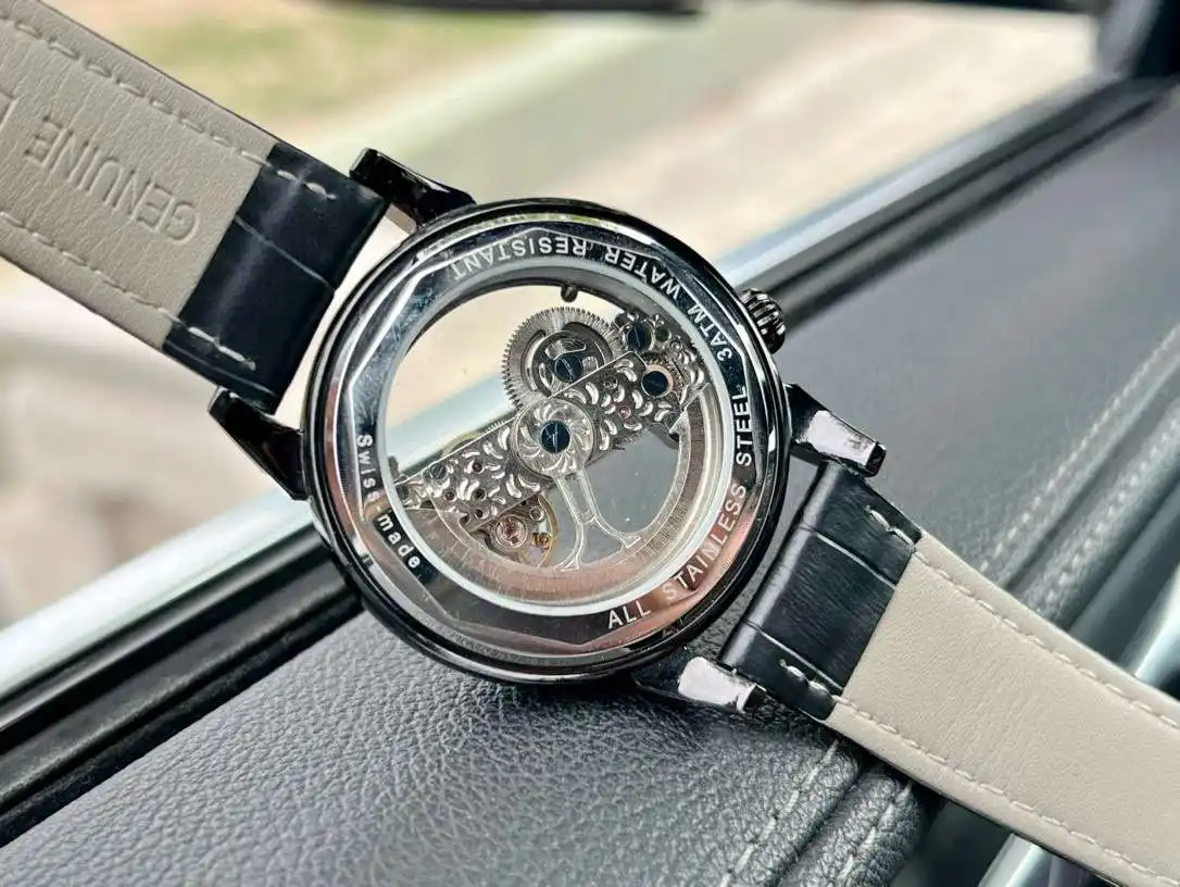 General Watches Watch, men's watch with original fully automatic mechanical movement, top-grade 316 stainless steel case and strap, mineral super mirror, diameter 42cm KK04550 view 2